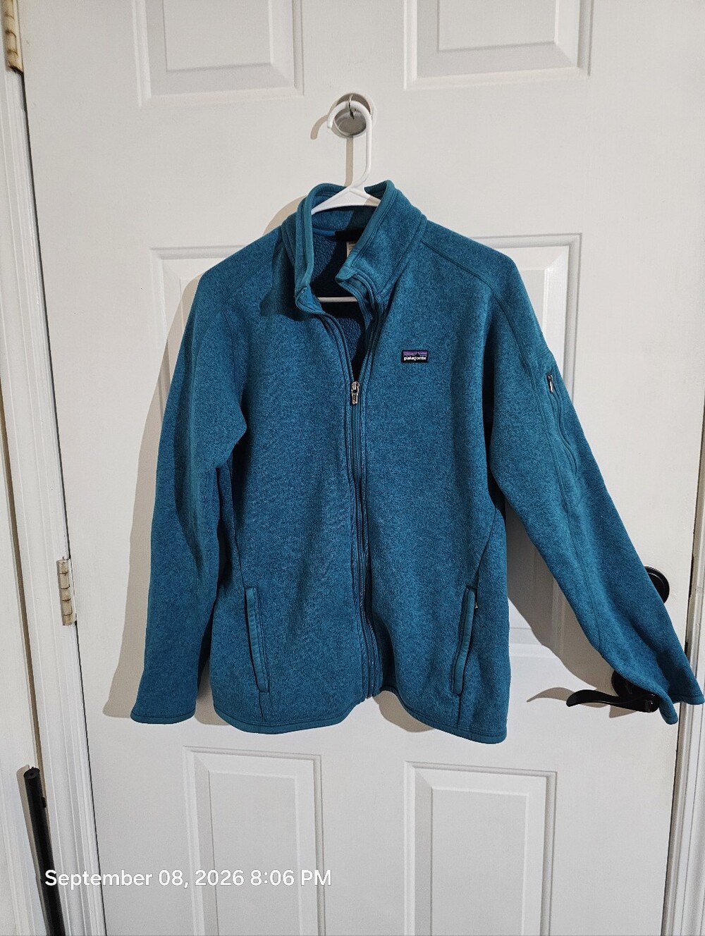 Patagonia Women's Teal Full Zip Better Sweater Jacket